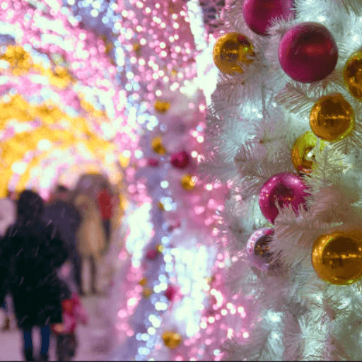 Christmas Lights Trail Installations